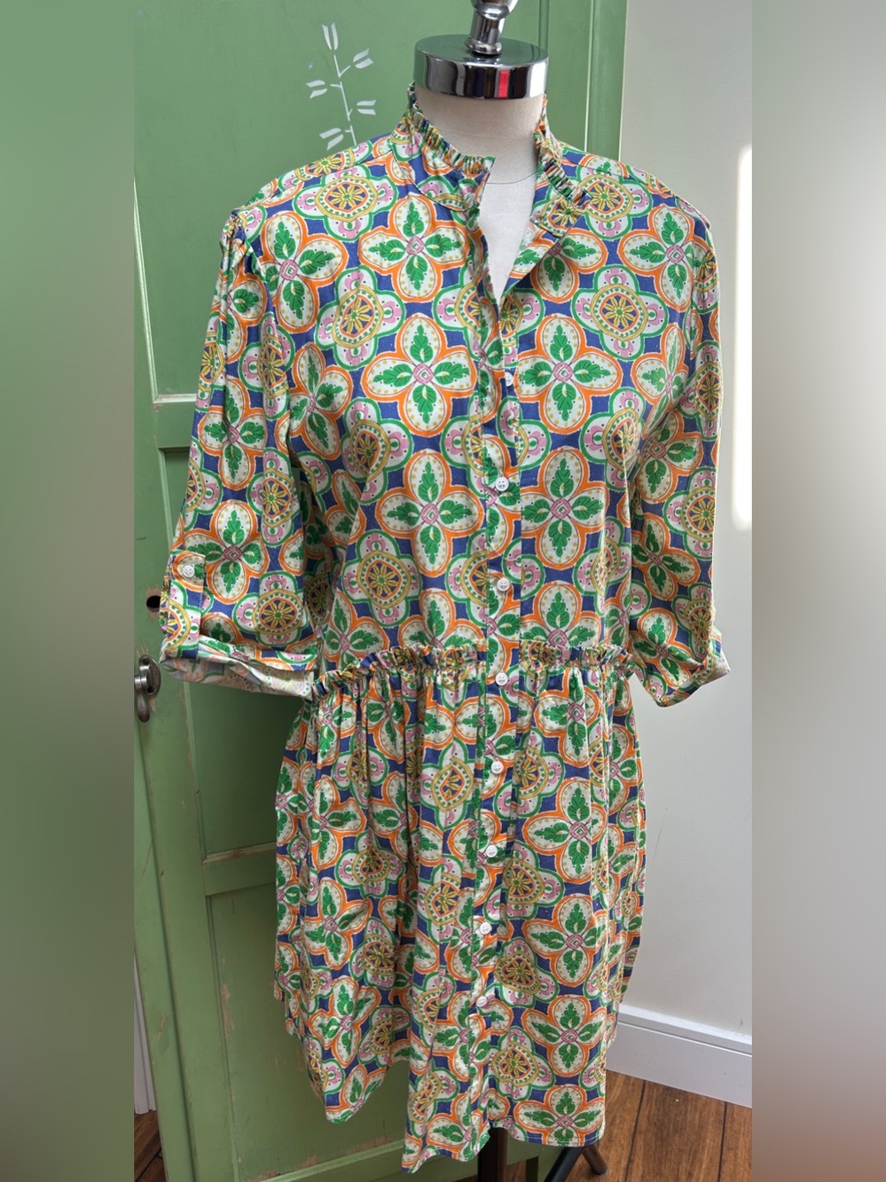 Taylor Tillman New York cotton poplin dress